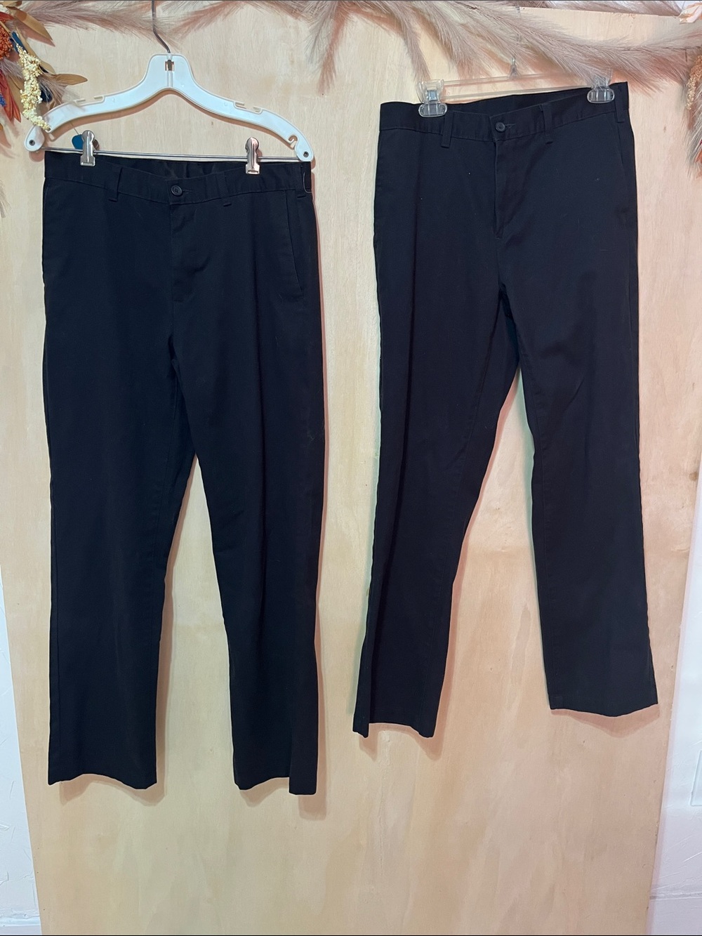 George Black Men's Dress Pants - Pair